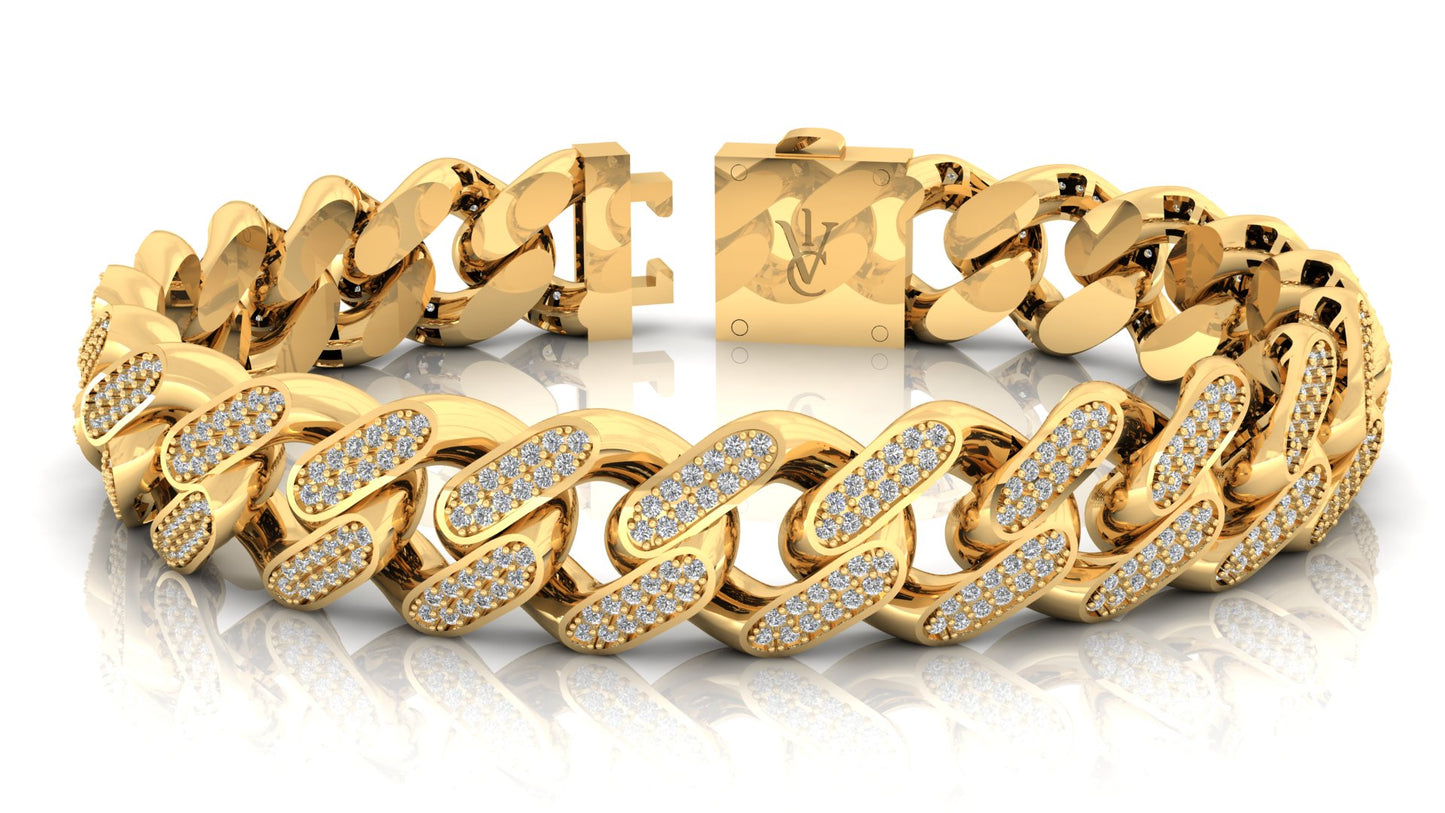 Cuban link bracelet