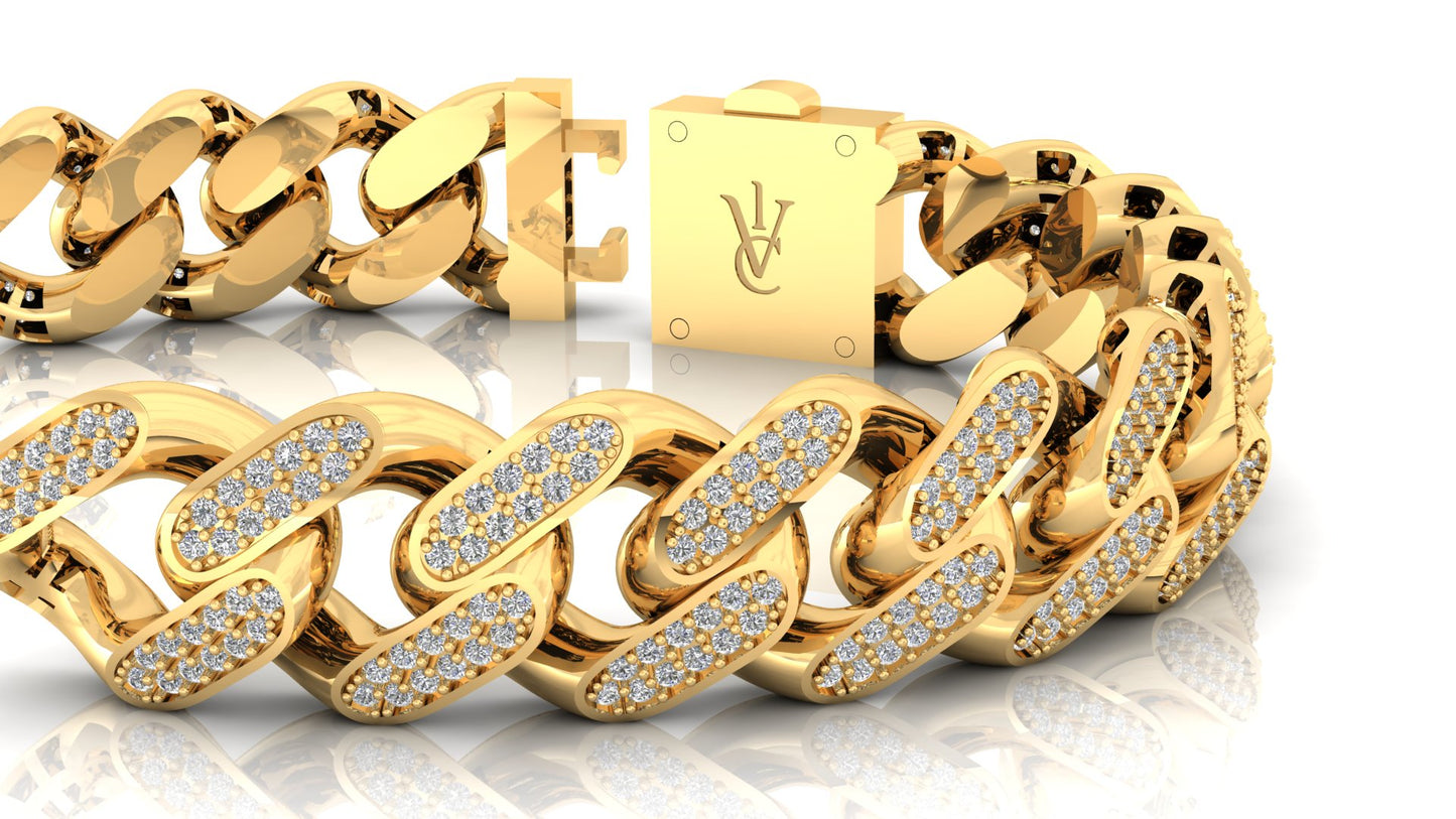 Cuban link bracelet