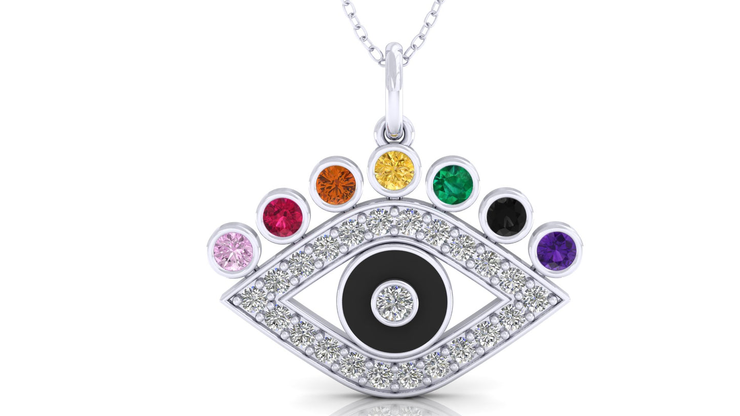 Evil eye pendant