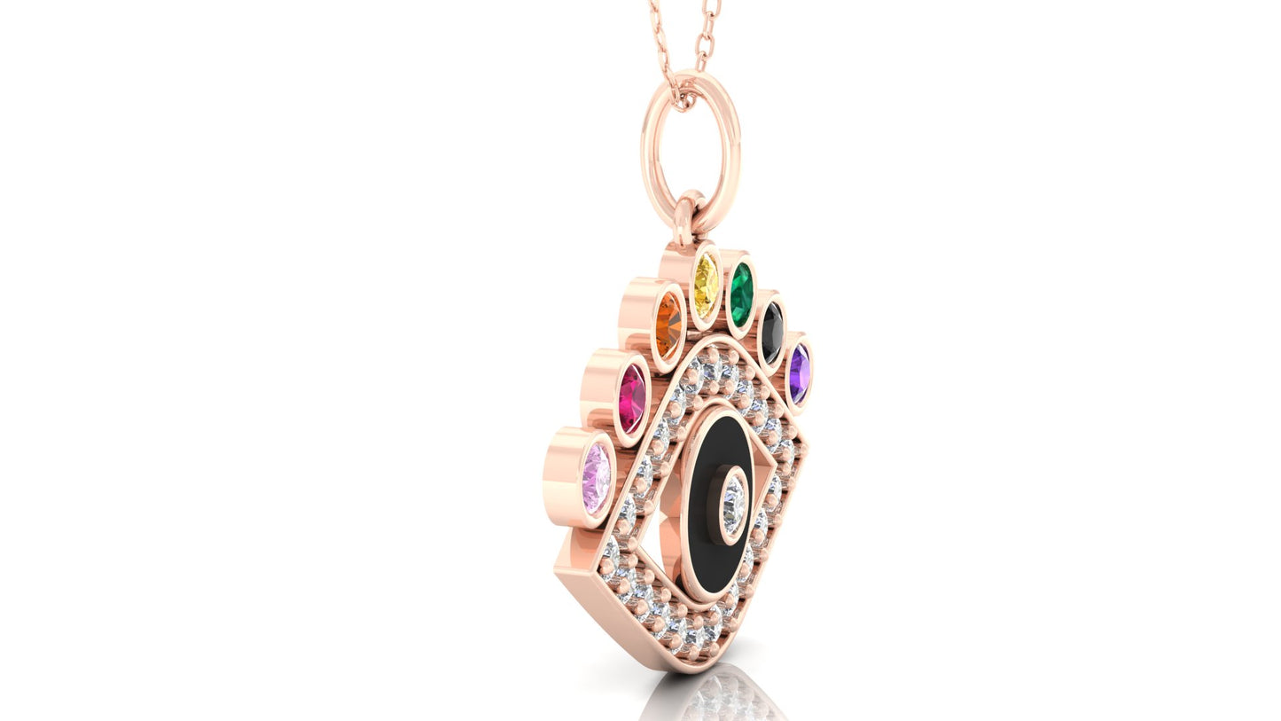 Evil eye pendant