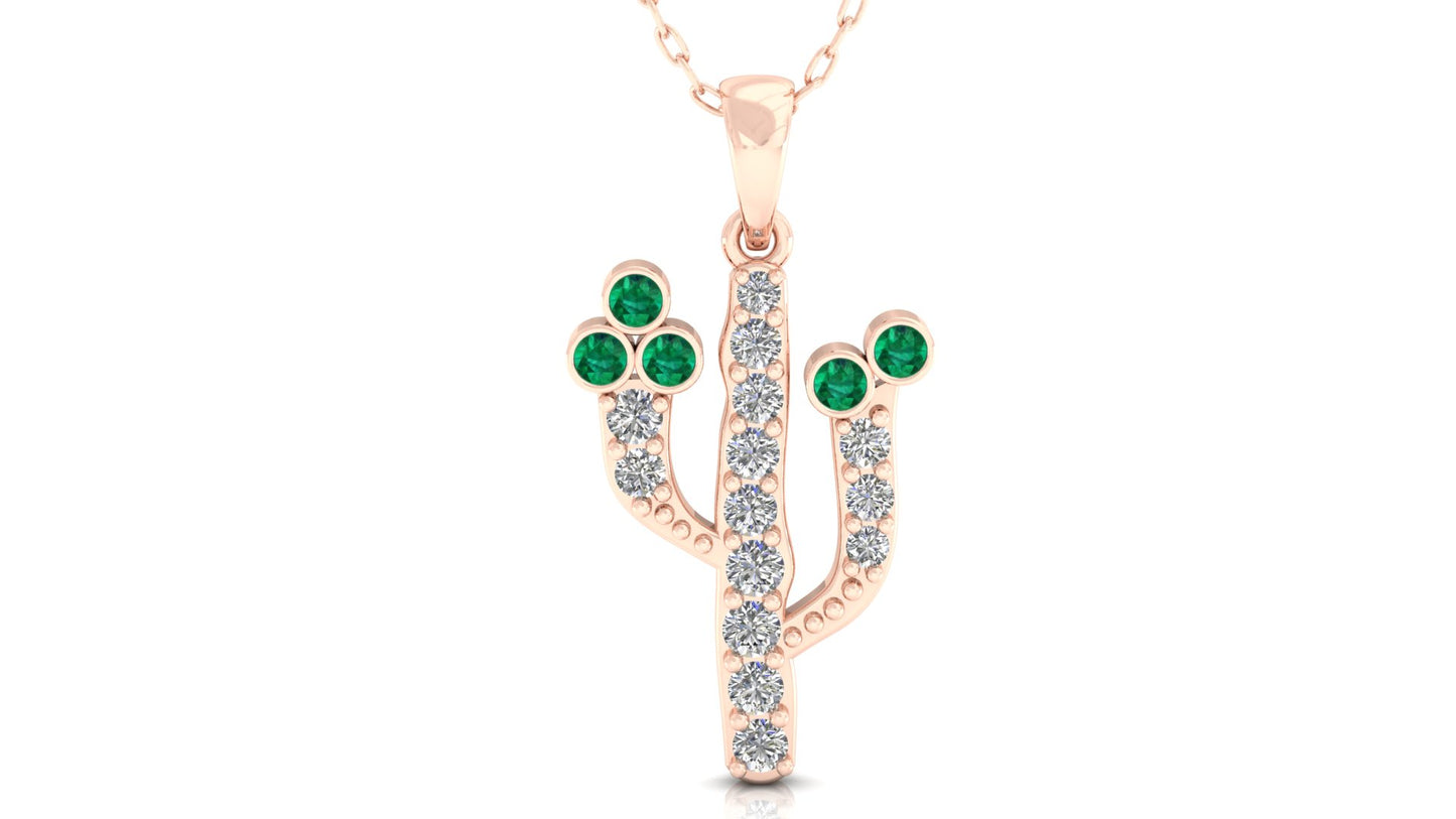 Cactus pendant