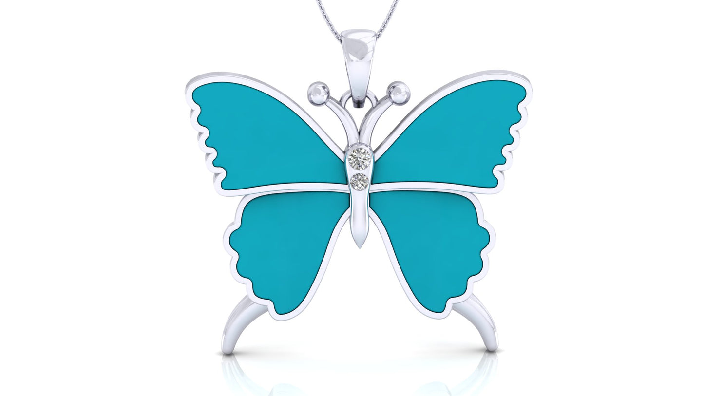 Butterfly pendant