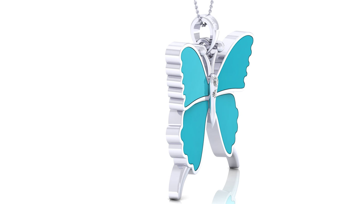 Butterfly pendant