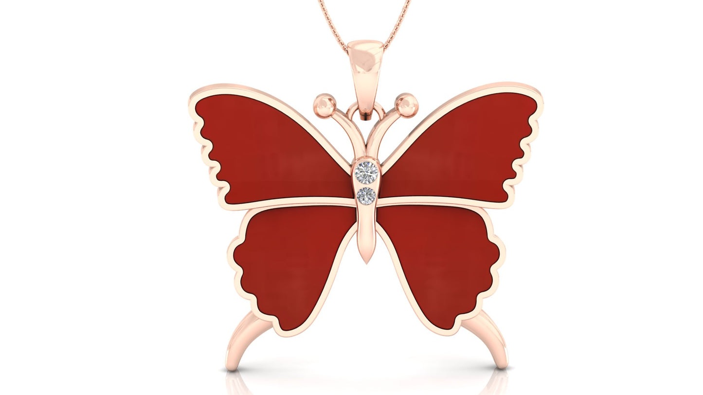 Butterfly pendant