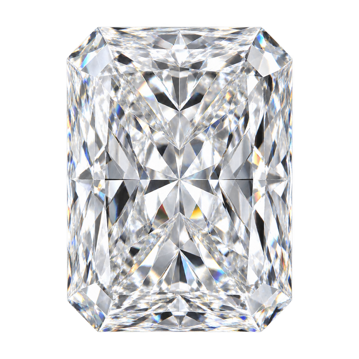 Representative colorless radiant lab-grown diamond