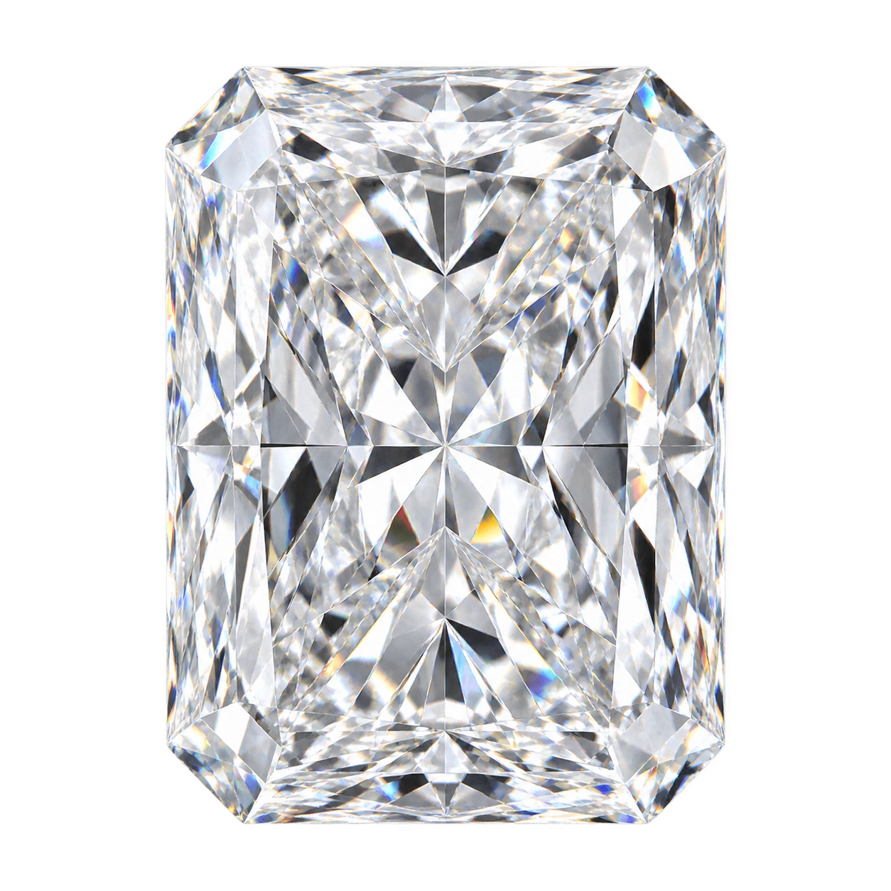 Representative colorless radiant lab-grown diamond